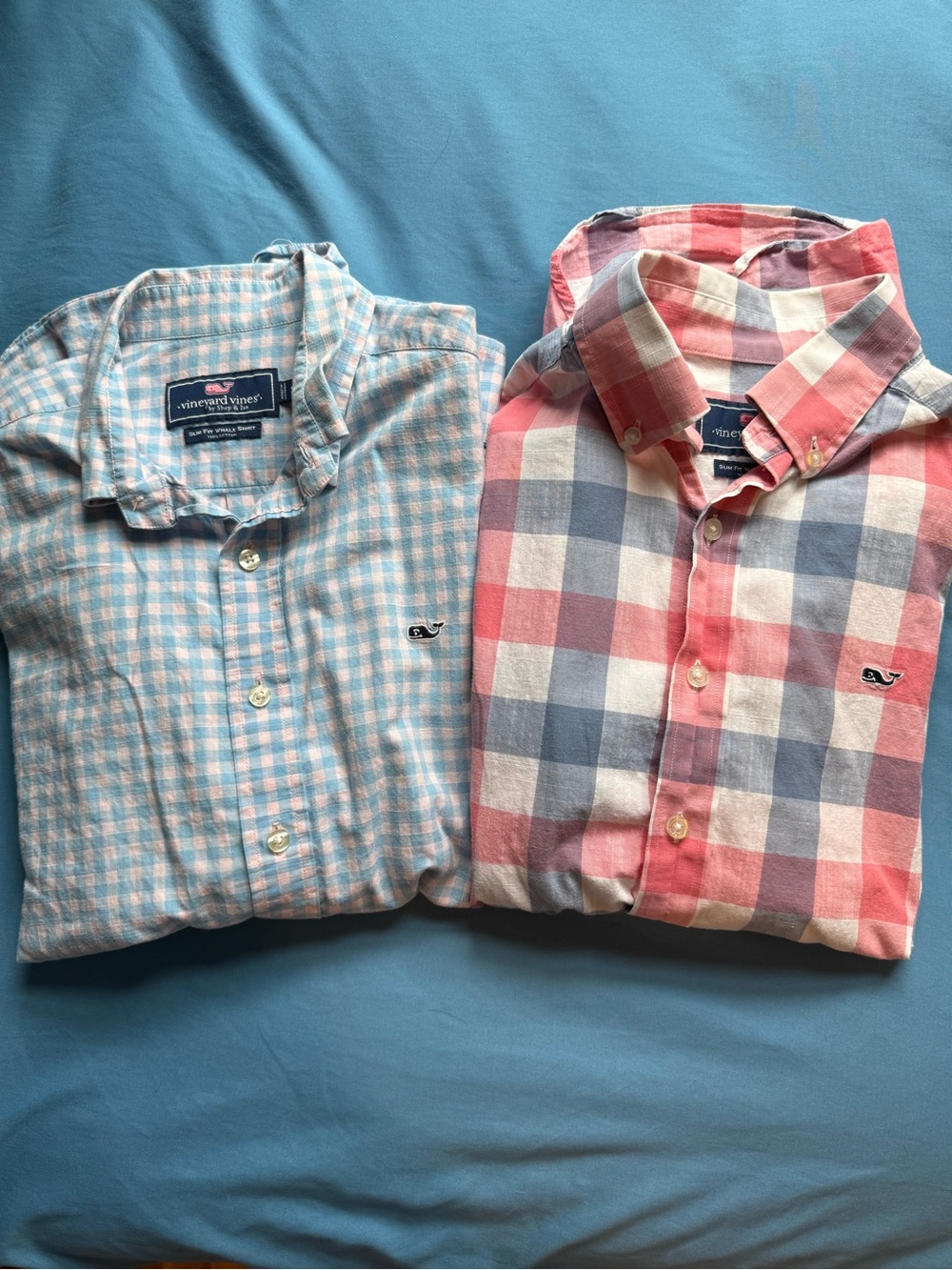 2 Vineyard Vines Casual Button-Down Shirts men’s small